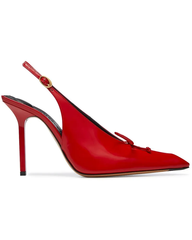 Jacquemus Abra Slingback-Sandalen 100mm - Rot Rot