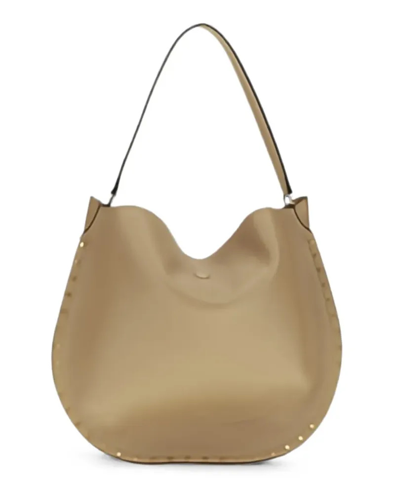 Isabel Marant Oskan leather shoulder bag - Nude Nude