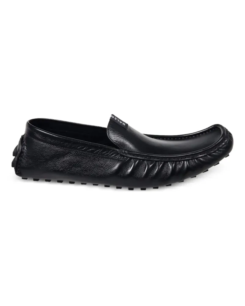 Balenciaga Portofino Loafer aus Kalbsleder - Schwarz Schwarz