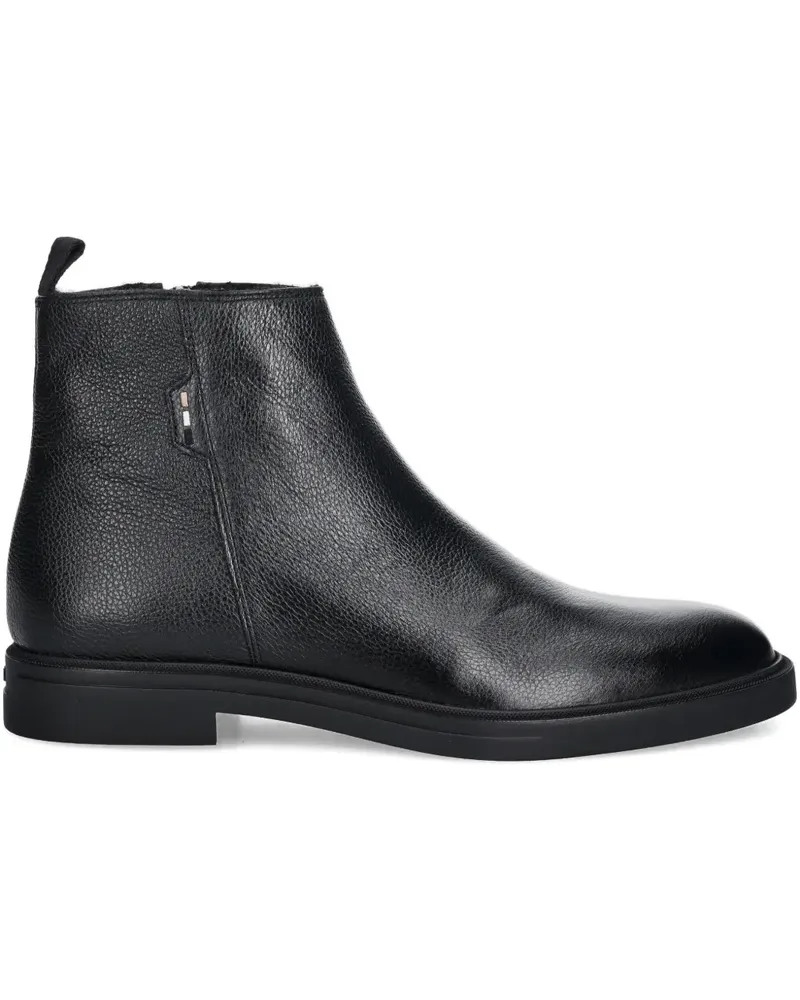 HUGO BOSS Calev leather boots - Schwarz Schwarz