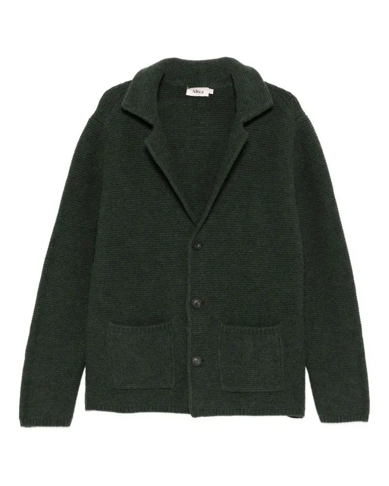 Altea Cardigan mit fallendem Revers - Grün Grün
