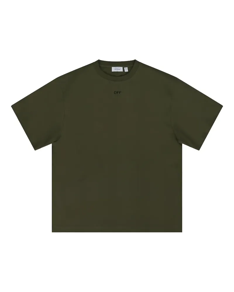 OFF-WHITE T-Shirt mit Arrows-Print - Grün Grün