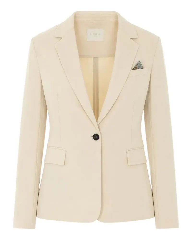 CIRCOLO 1901 Doppelreihiger Blazer - Weiß Weiß