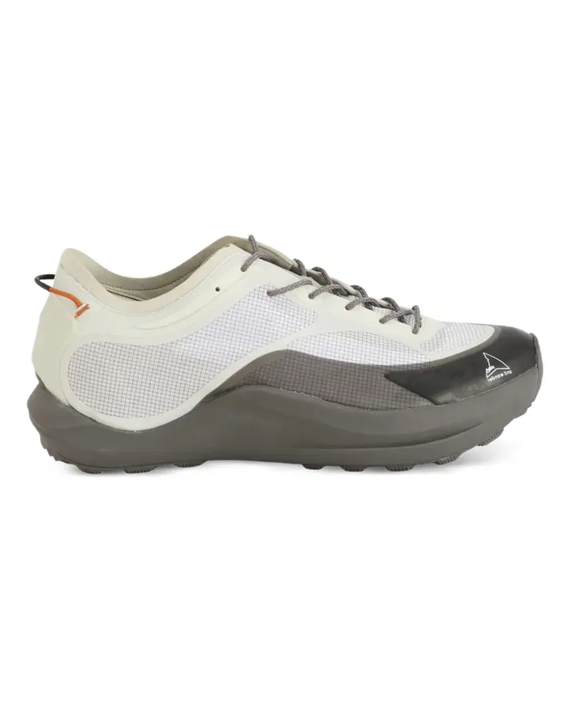 and wander ripstop panelled sneakers - Nude Nude