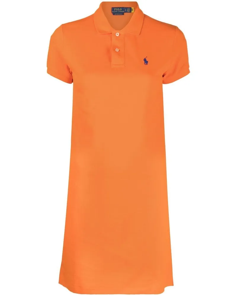 Ralph Lauren Polo Pony Kleid - Orange Orange