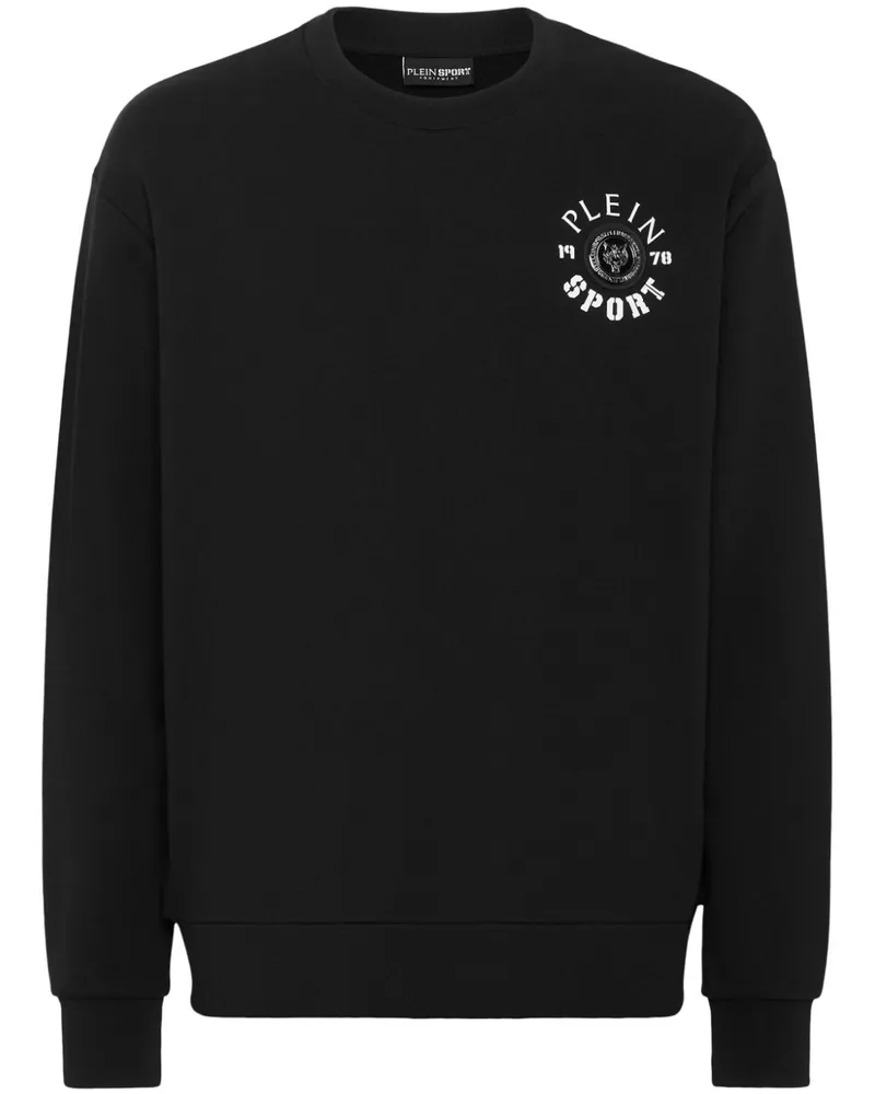 Philipp Plein Sweatshirt mit Logo-Print - Schwarz Schwarz