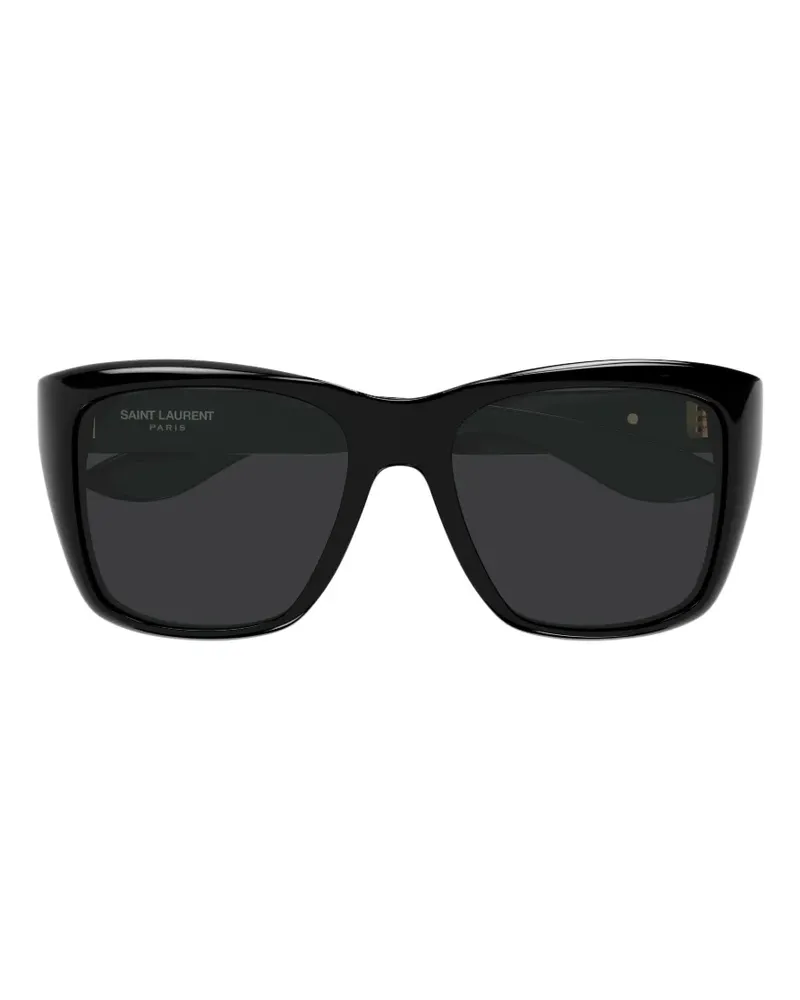 Saint Laurent Eckige SL 923 Sonnenbrille - Schwarz Schwarz