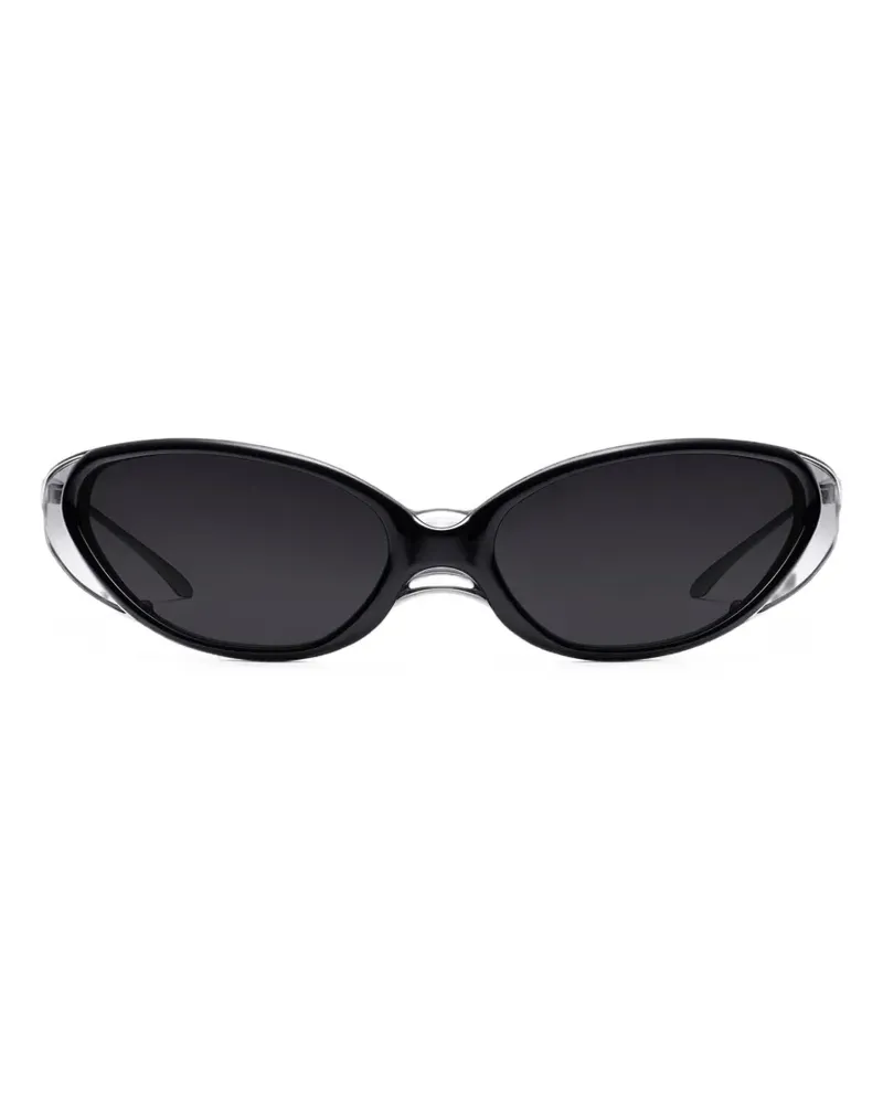 Gentle Monster Noiz Veil wraparound sunglasses - Schwarz Schwarz