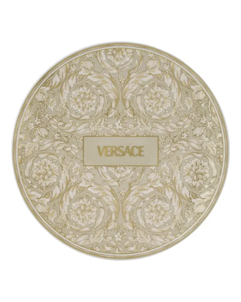 Versace Barocco Teller 17cm - Nude Nude