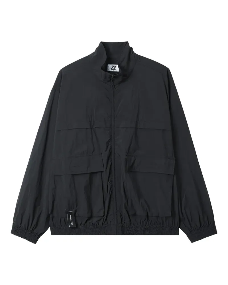 Izzue Jacke mit Reißverschluss - Schwarz Schwarz