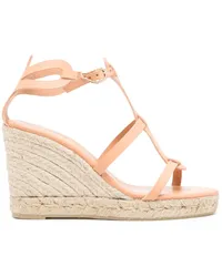 Castañer Espadrilles mit Wedge-Absatz Nude