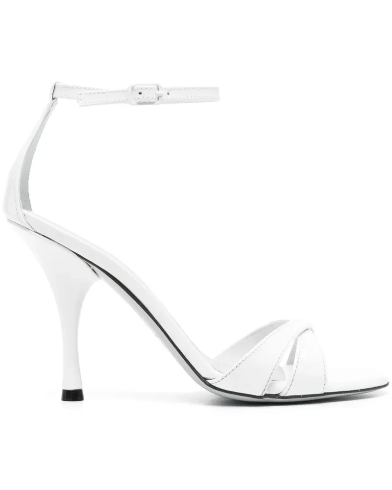 FESTA Milano Faler Sandalen 100mm - Weiß Weiß
