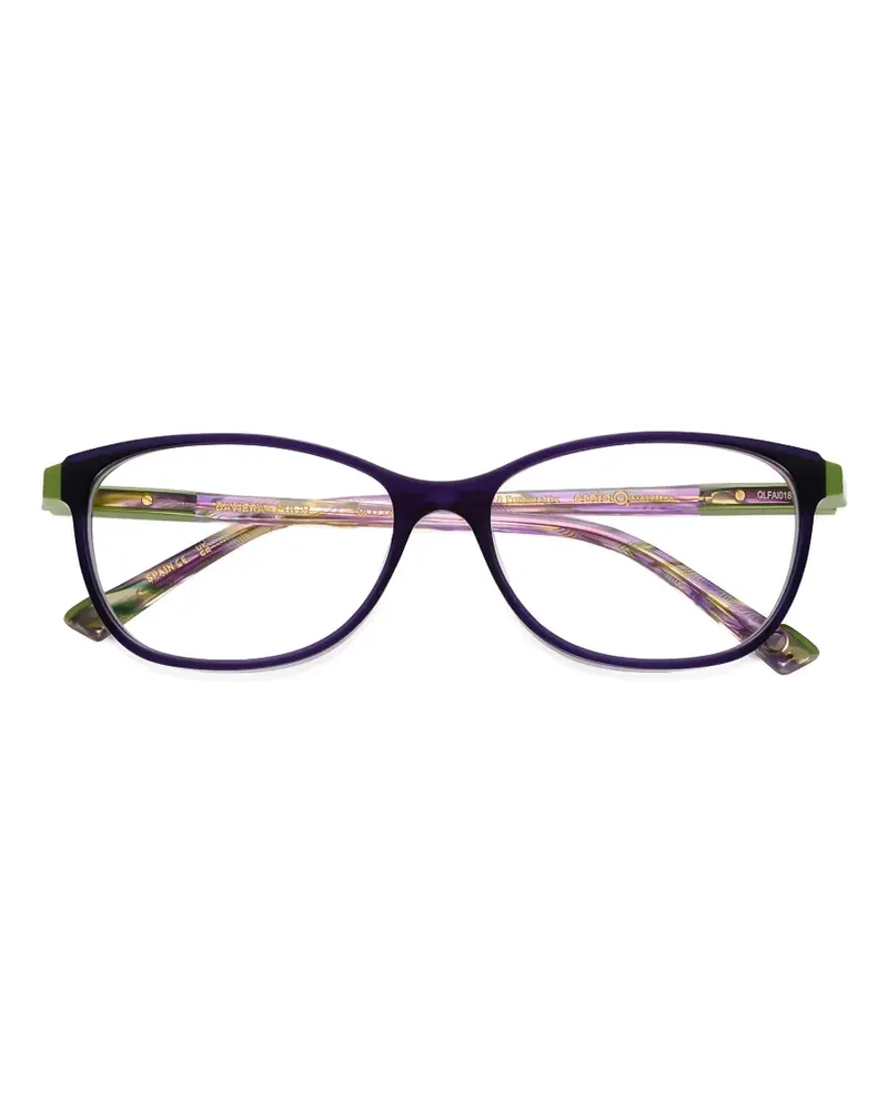 Etnia Barcelona Baviera Brille mit geometrischem Gestell - Violett Violett