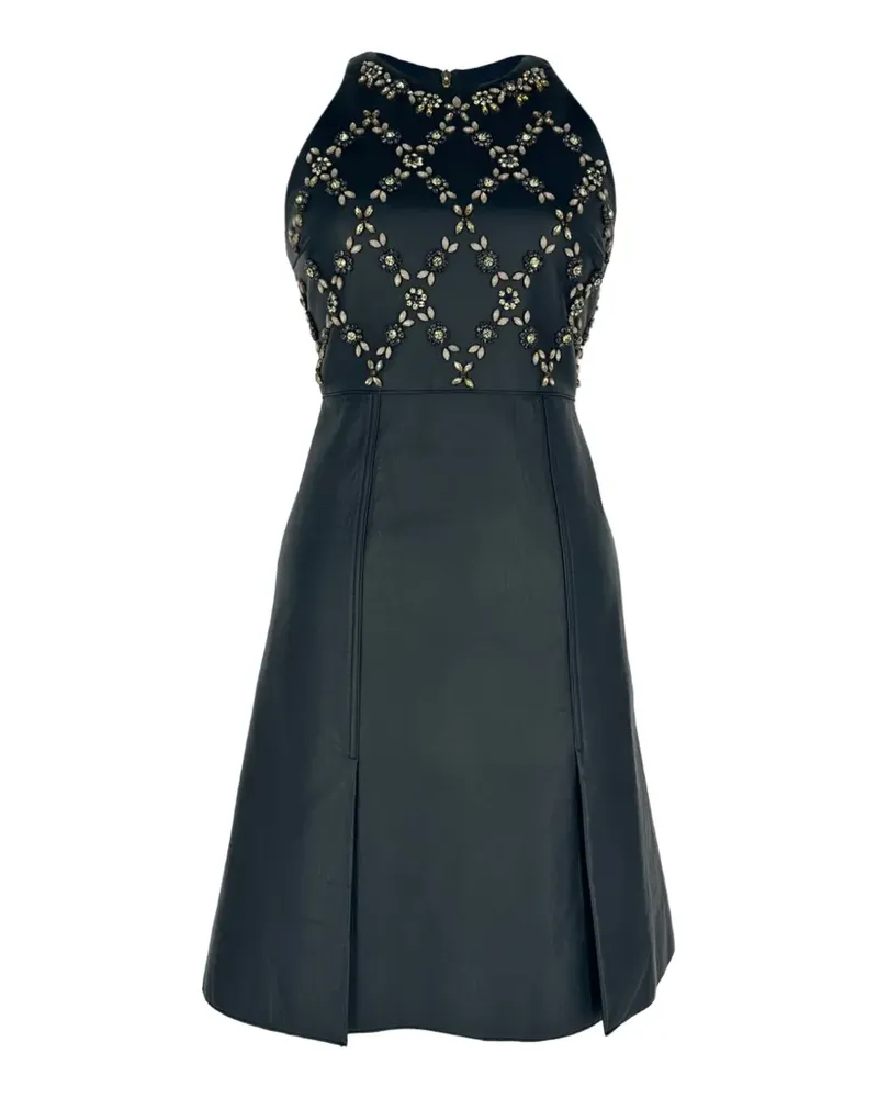 Erdem 2010s Crystal Floral Hudson dress - Schwarz Schwarz