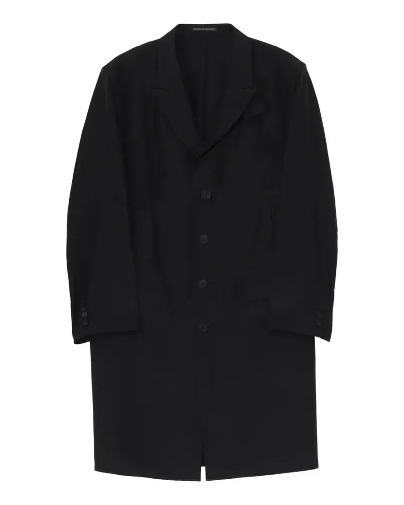 Yohji Yamamoto Anzug aus Seide - Schwarz Schwarz