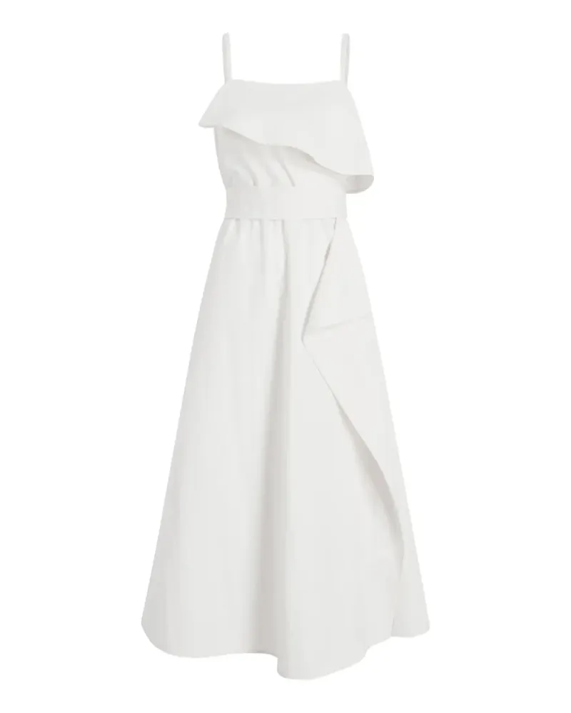 Proenza Schouler Reign dress in washed cotton - Nude Nude