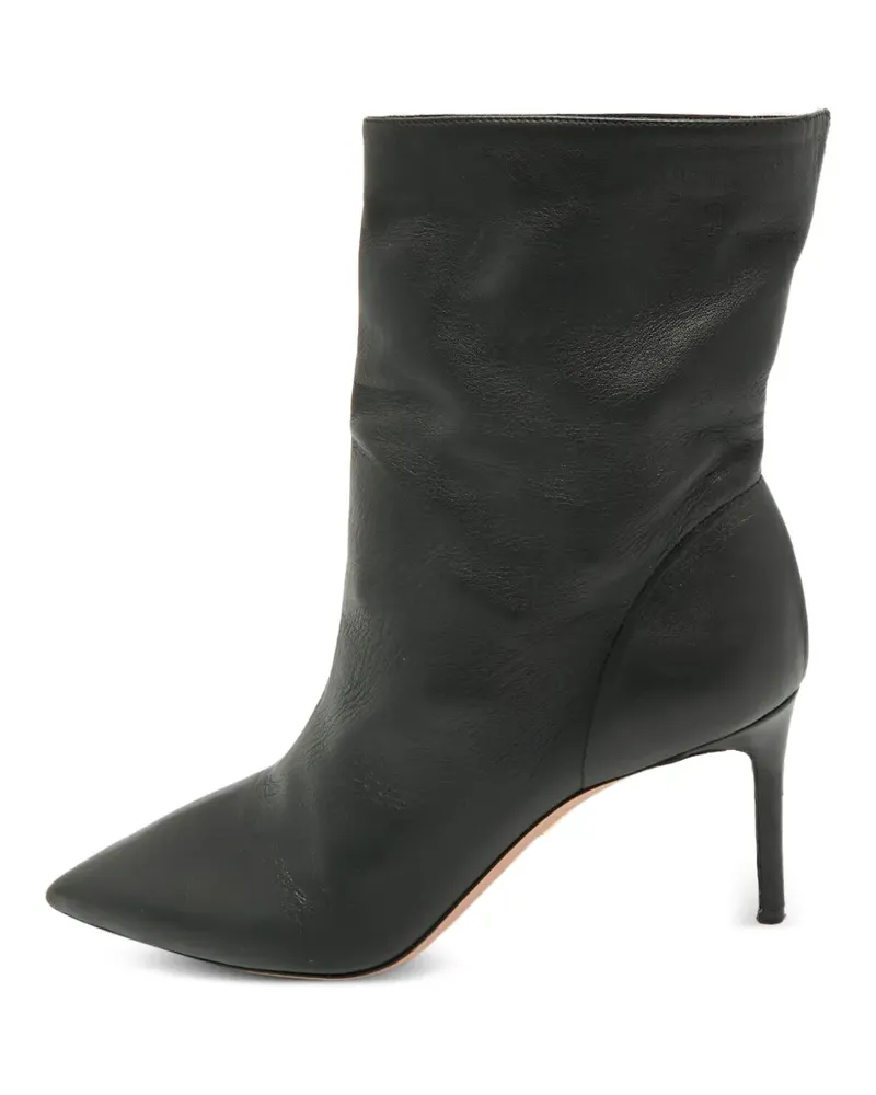 Aquazzura Stiefel mit spitzer Kappe - Schwarz Schwarz