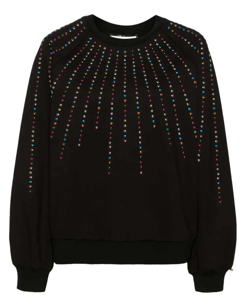 NISSA Pullover mit Nieten - Schwarz Schwarz