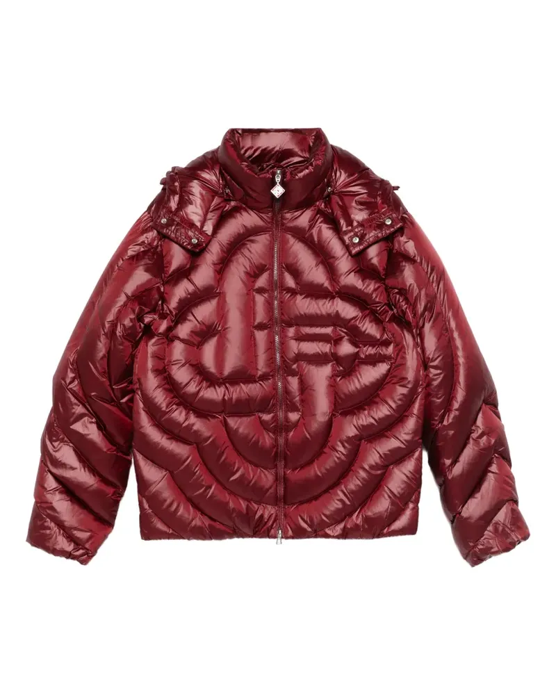 Casablanca Paris quilted puffer jacket - Rot Rot