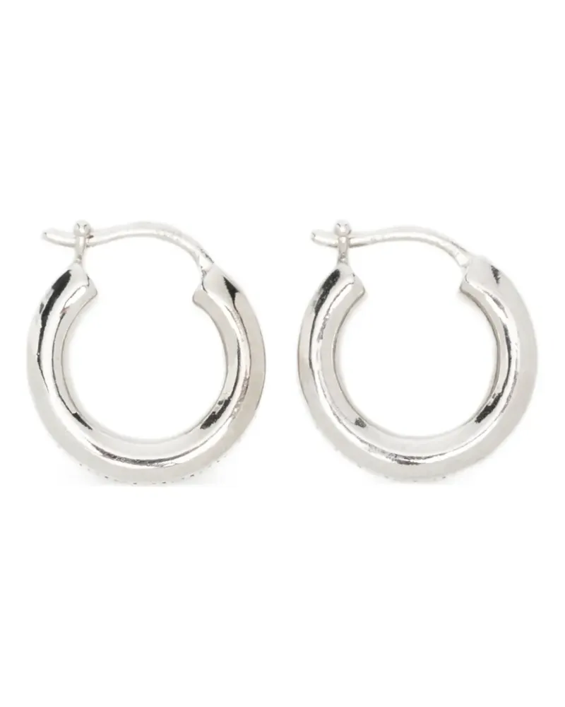 Versace Greca hoop earrings - Silber Silber