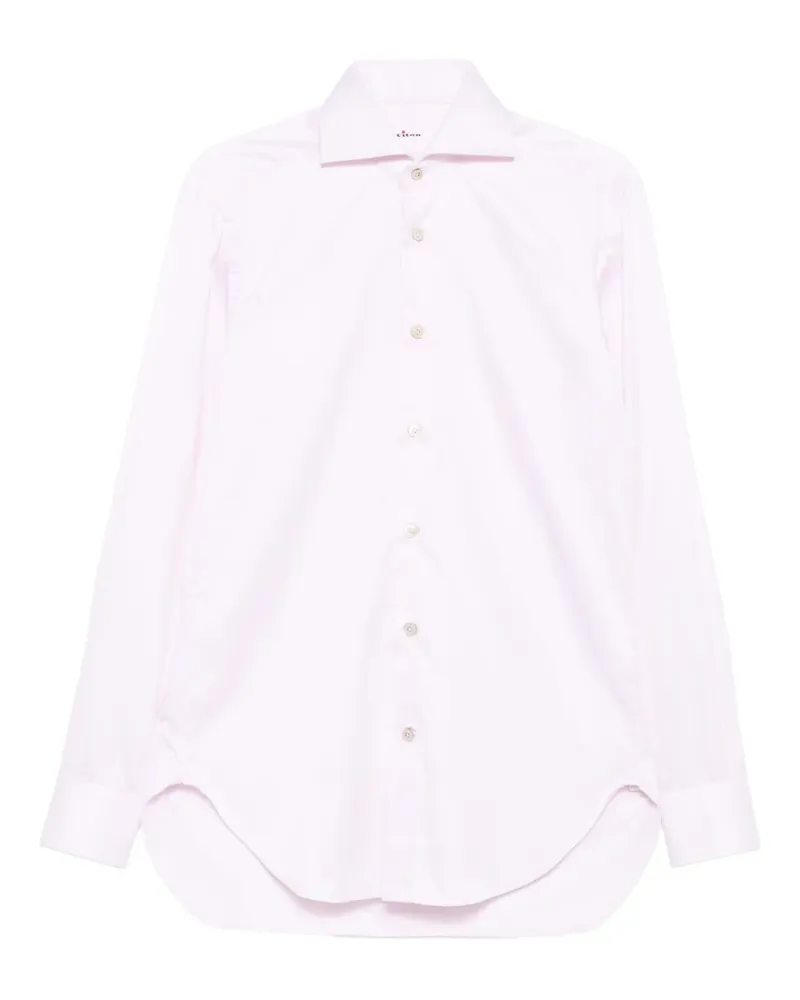 Kiton Langärmeliges Hemd - Rosa Rosa
