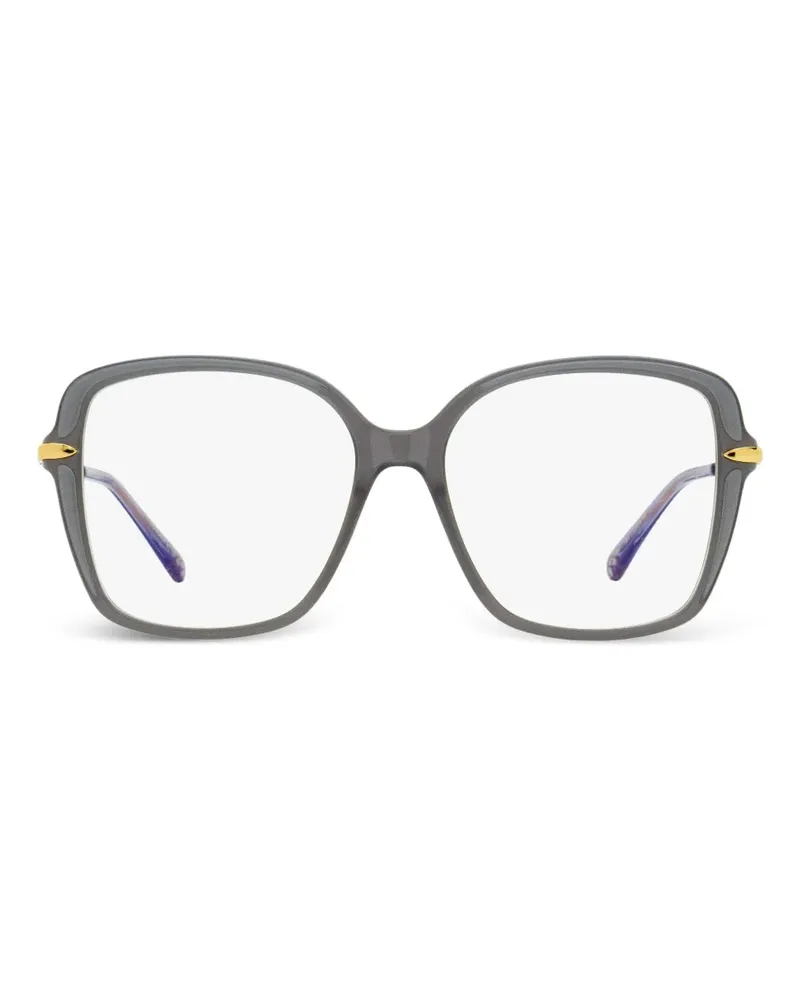 Pomellato PM0090 Brille mit eckiger Form - Grau Grau