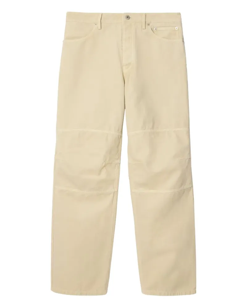 Burberry Equestrian Knight Canvas-Hose - Nude Nude