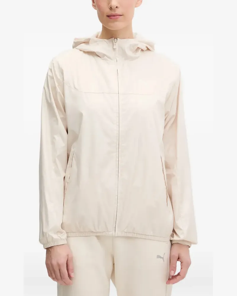 Puma Essential zip-up hooded jacket - Nude Nude