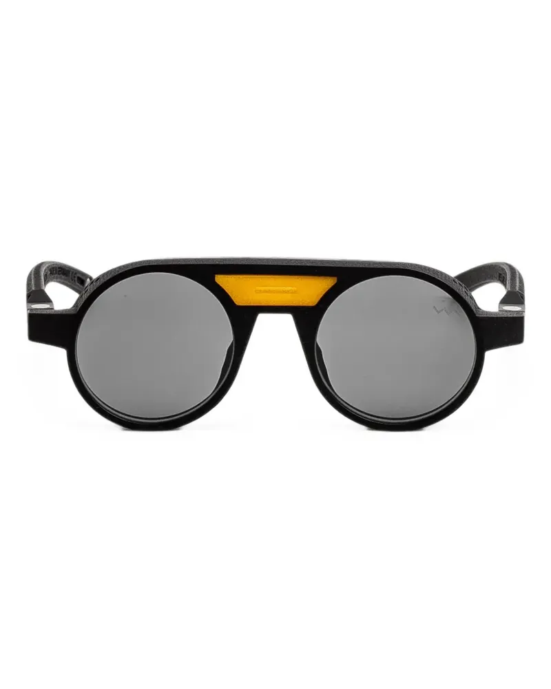 VAVA EYEWEAR Runde RL0001 Sonnenbrille - Schwarz Schwarz
