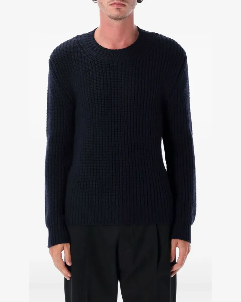 Tom Ford Gerippter Pullover - Blau Blau