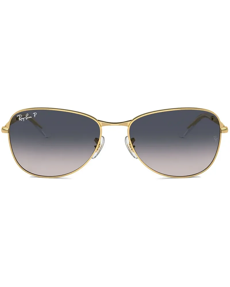 Ray Ban Getönte Pilotenbrille - Gold Gold