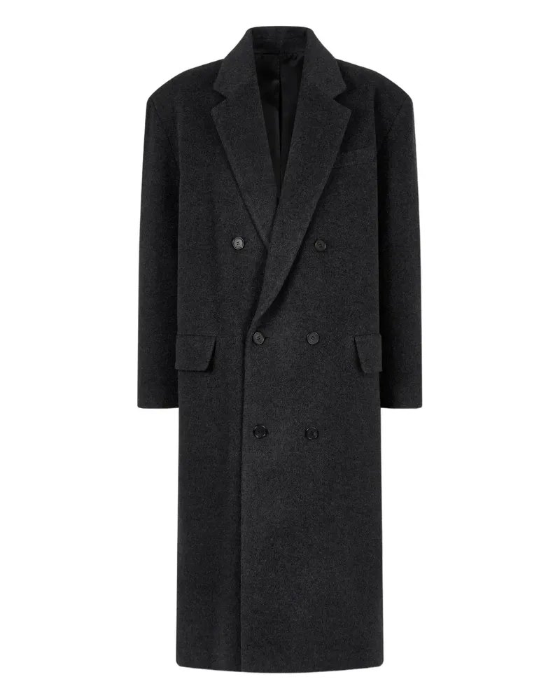 STUDIO TOMBOY Doppelreihiger Mantel - Grau Grau