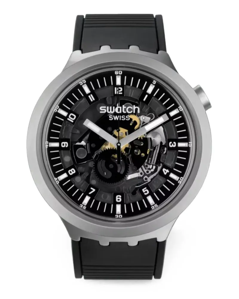 Swatch Big Bold Irony 47mm watch - Schwarz Schwarz