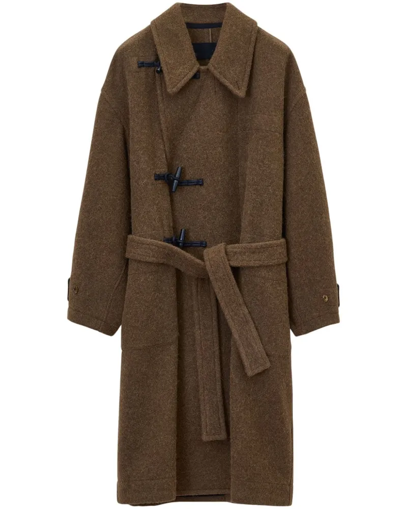Christophe Lemaire Dufflecoat mit Gürtel - Braun Braun