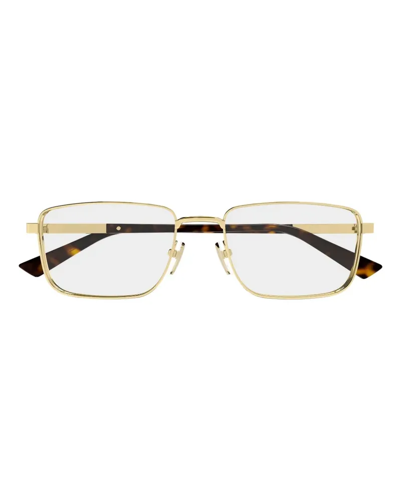 Gucci Brille mit eckigem Gestell - Gold Gold