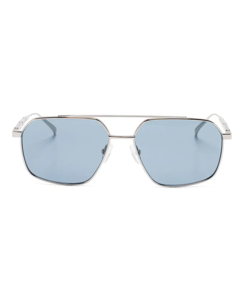 Alexander McQueen Getönte Pilotenbrille - Silber Silber