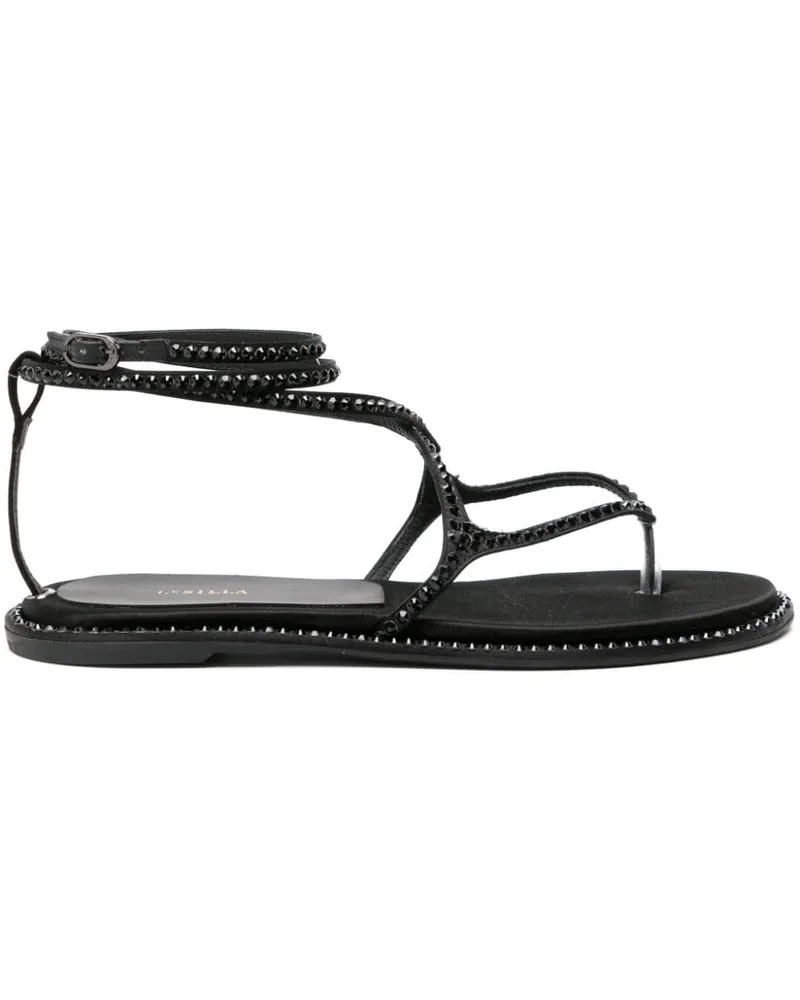 Le Silla Belen Sandalen mit Kristallen - Schwarz Schwarz