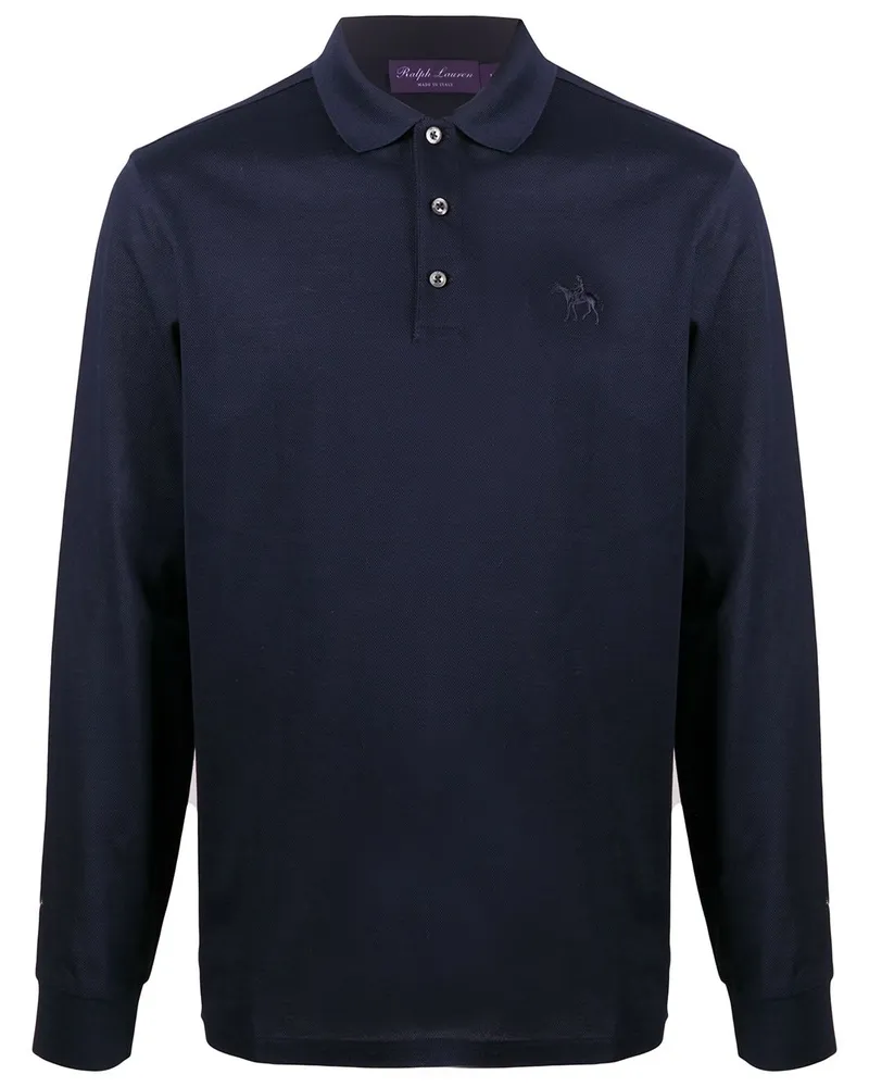 Ralph Lauren Poloshirt mit Logo - Blau Blau