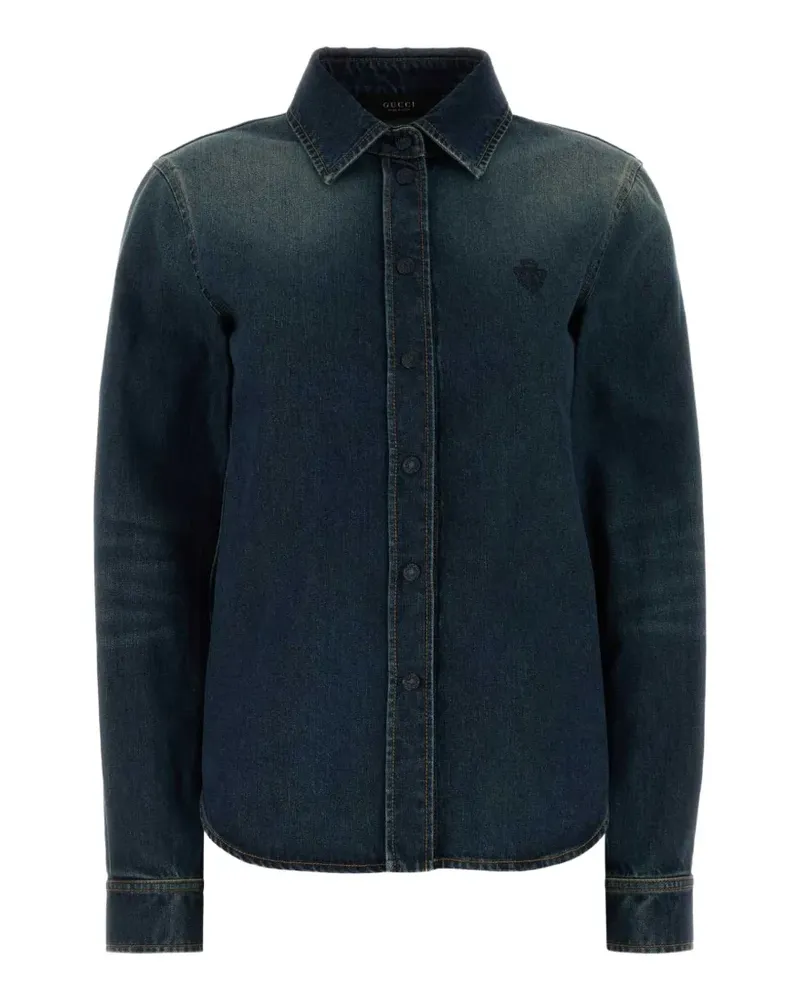 Gucci Klassisches Jeanshemd - Blau Blau