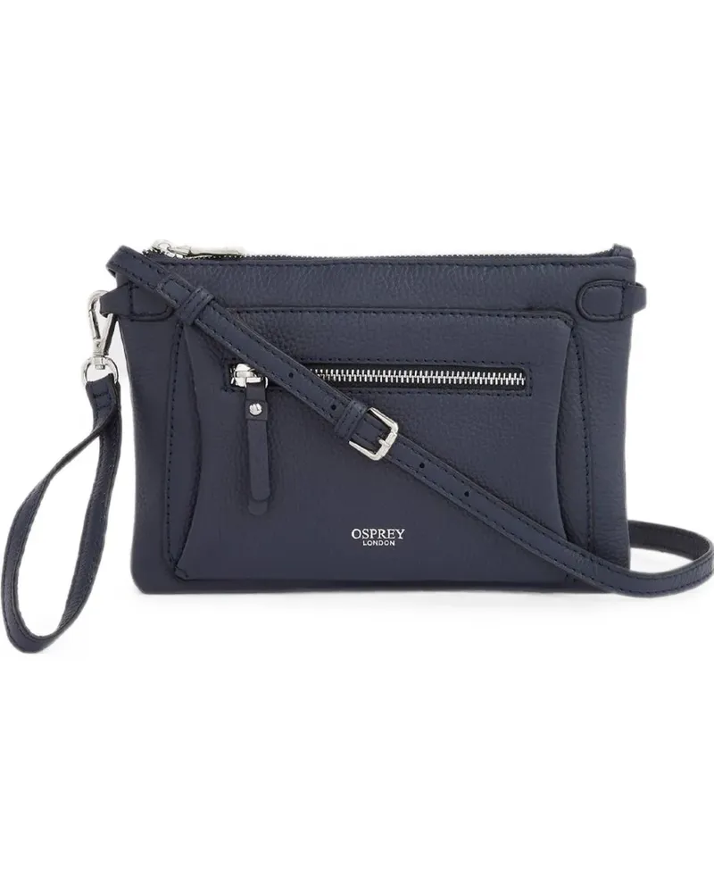 Osprey Ruby leather crossbody bag - Blau Blau