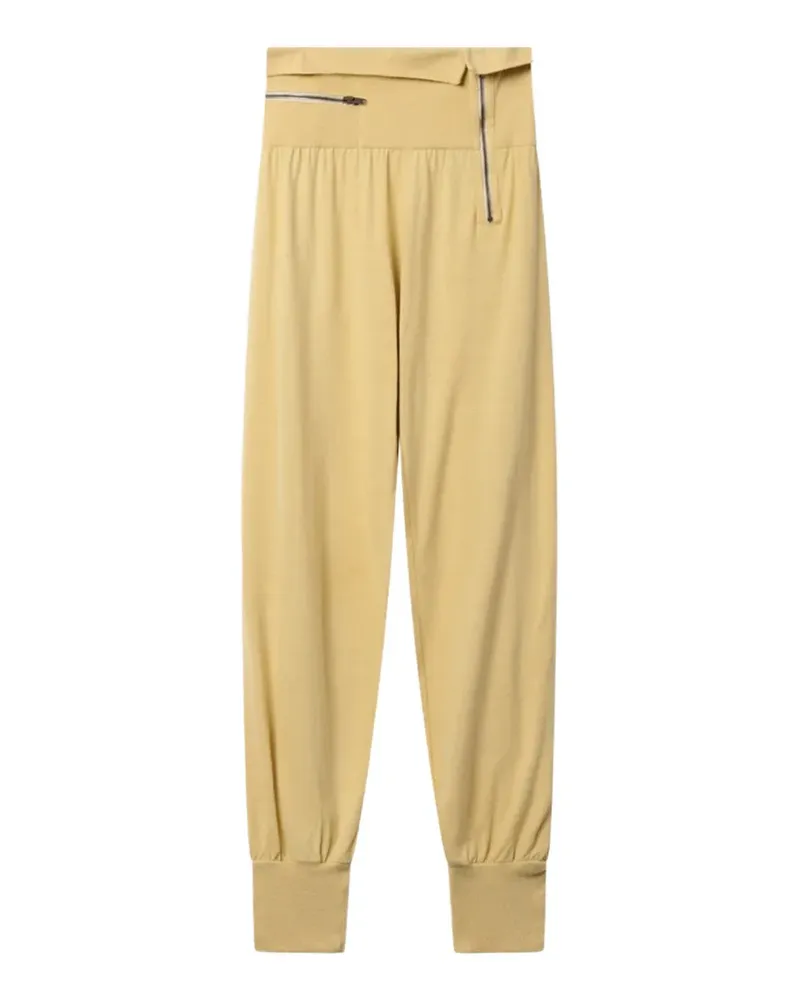 Isabel Marant Tydie Hose mit Reißverschlussdetail - Nude Nude