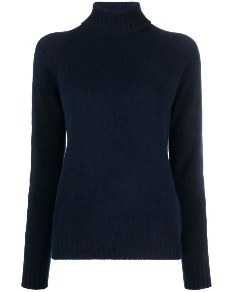 Drumohr  Pullover mit Rollkragen - Blau Blau