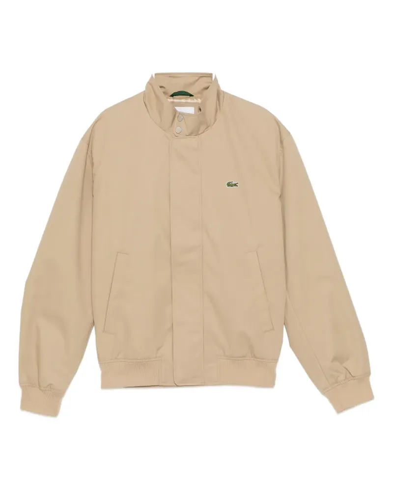 Lacoste twill harrington jacket - Nude Nude