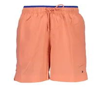 Badeshorts mit Kordelzug - Orange