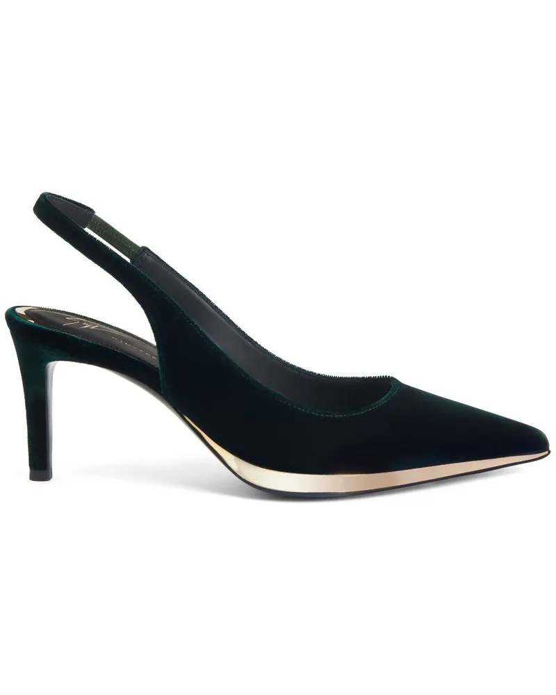 Giuseppe Zanotti Virgyn Slingback-Pumps 70mm - Schwarz Schwarz