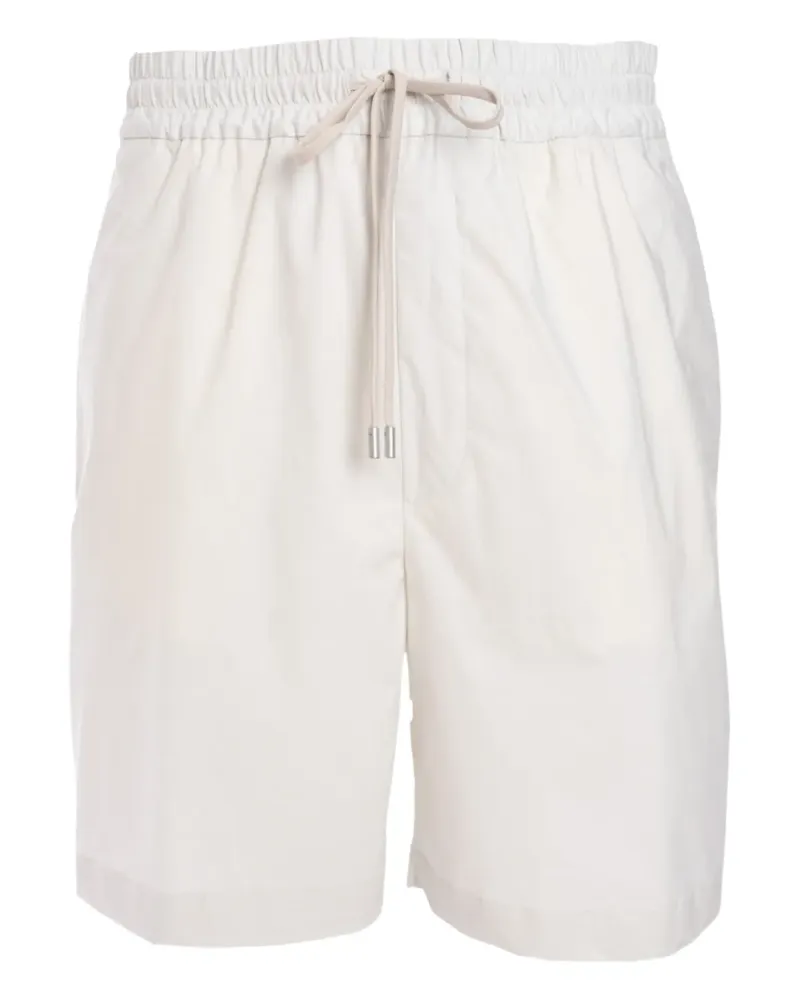 LARDINI Shorts mit Kordelzug - Weiß Weiß