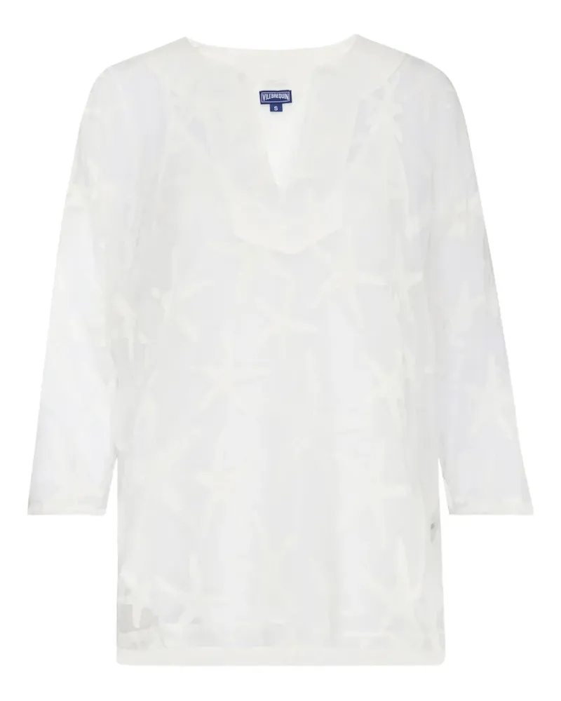 Vilebrequin Oberteil mit grafischem Print - Weiß Weiß