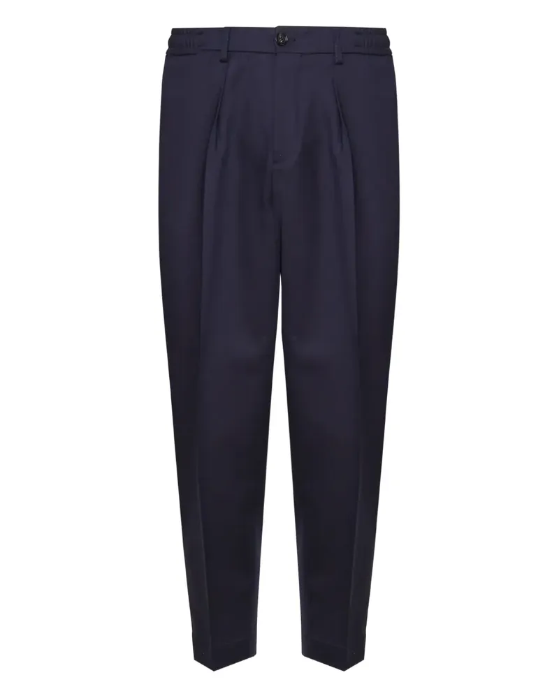 Be Able Bundfaltenhose mit Kordelzug - Blau Blau