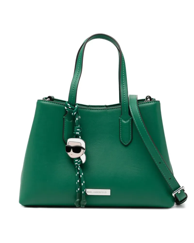 Karl Lagerfeld Ikon Smooth Sm tote bag - Grün Grün