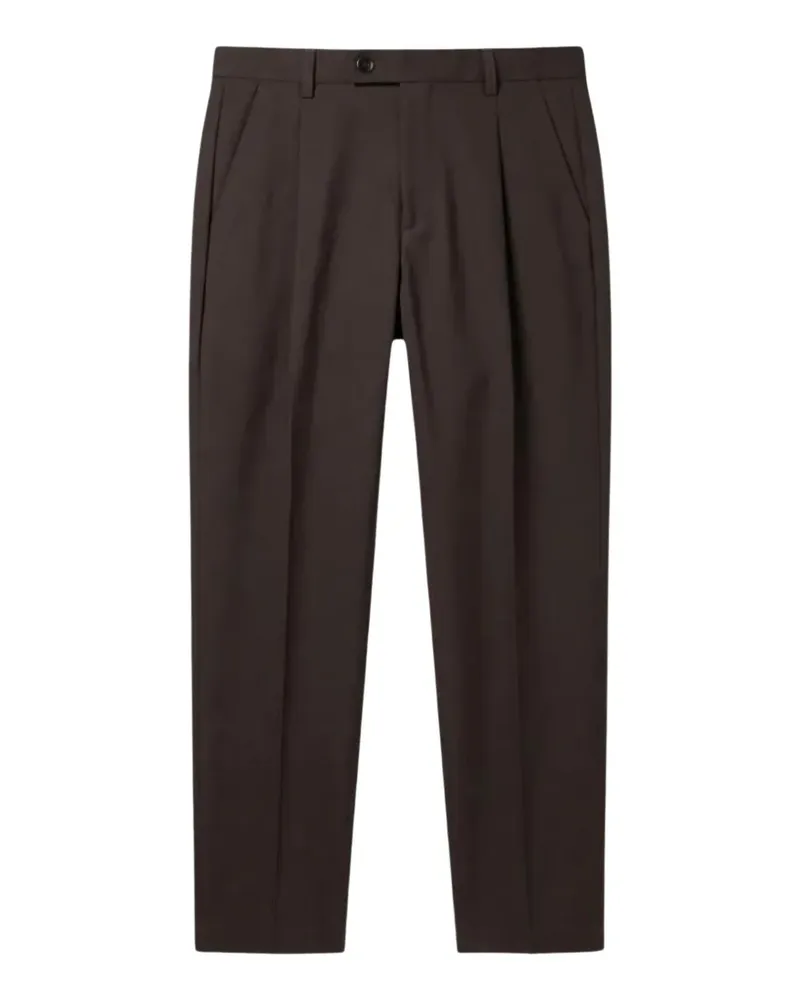 Be Able pleated trousers - Braun Braun